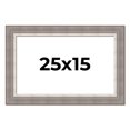 thumbnail image 1 of 25x15 Frame Grey Real Wood Picture Frame Width 2.75 Inches | Interior Frame Depth 0.5 Inches |, 1 of 8
