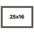 thumbnail image 1 of 25x16 Frame Black Bamboo Solid Wood Picture Frame Width 1.5 Inches | Interior Frame Depth 0.5, 1 of 8