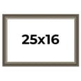 thumbnail image 1 of 25x16 Frame Brown Solid Wood Picture Frame | 1.75 Inch Moulding Width | Austin Frame Complete with, 1 of 8