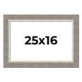 thumbnail image 1 of 25x16 Frame Grey Real Wood Picture Frame Width 2.75 Inches | Interior Frame Depth 0.5 Inches |, 1 of 8