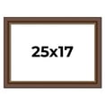 thumbnail image 1 of 25x17 Copper and Brown Real Wood Picture Frame Width 2 inches | Interior Frame Depth 0.5 inches |, 1 of 8