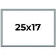 thumbnail image 1 of 25x17 Frame Blue Scuffed Farm Board Solid Wood Picture Frame Width 0.75 Inches | Interior Depth 0.5, 1 of 8