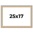 thumbnail image 1 of 25x17 Frame White Real Wood Picture Frame Width 1.5 inches | Interior Frame Depth 0.5 inches |, 1 of 8