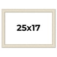 thumbnail image 1 of 25x17 Frame White Real Wood Picture Frame Width 1.75 inches | Interior Frame Depth 0.5 inches |, 1 of 8