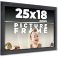 thumbnail image 1 of 25x18 Frame Black Passaggi Solid Wood Picture Frame Width 1.5 Inches | Interior Depth 0.5 Inches |, 1 of 8