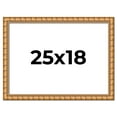 thumbnail image 1 of 25x18 Frame Gold Real Wood Picture Frame Width 1.5 inches | Interior Frame Depth 0.5 inches |, 1 of 8