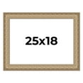 thumbnail image 1 of 25x18 Frame Ornate Silver Beaded Solid Wood Picture Frame Width 2.5 Inches | Interior Depth 1, 1 of 8