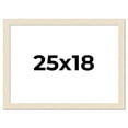 thumbnail image 1 of 25x18 Frame White Real Wood Picture Frame Width 1.5 inches | Interior Frame Depth 0.5 inches | Barn, 1 of 8