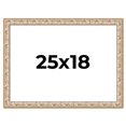 thumbnail image 1 of 25x18 Frame White Real Wood Picture Frame Width 1.5 inches | Interior Frame Depth 0.5 inches |, 1 of 8