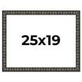 thumbnail image 1 of 25x19 Frame Black-Brown Medieval Solid Wood Picture Frame | 1.5 Inch Moulding Width | Gotham, 1 of 8