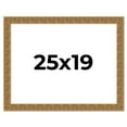 thumbnail image 1 of 25x19 Frame Black and Gold Distressed Solid Wood Sonoma Picture Frame | 1.625 Inch Moulding Width |, 1 of 8