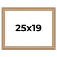 thumbnail image 1 of 25x19 Frame Charleston Honey Brown Solid Wood Picture Frame Width 1.75 Inches | Interior Depth 0.5, 1 of 8