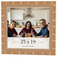 thumbnail image 1 of 25x19 Frame Gold Real Wood Picture Frame Width 1.5 inches | Interior Frame Depth 0.5 inches |, 1 of 8