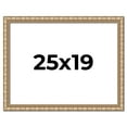 thumbnail image 1 of 25x19 Frame Silver Real Wood Picture Frame Width 1.5 inches | Interior Frame Depth 0.5 inches |, 1 of 8