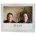 thumbnail image 1 of 25x19 Frame White Real Wood Picture Frame Width 1.5 inches | Interior Frame Depth 0.5 inches | Barn, 1 of 8