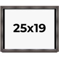 thumbnail image 1 of 25x19 Shadow Box Frame Brown Cherry | 2.625 Inches Deep Pine Wood Traditional Shadowbox Display, 1 of 8