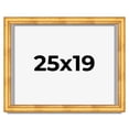 thumbnail image 1 of 25x19 Shadow Box Frame Gold | 1.75 Inches Deep Real Wood Traditional Shadowbox Display Frame | UV, 1 of 7