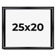 thumbnail image 1 of 25x20 Black Shadowbox Frame - Interior Size 25x20 by 1.5 Inches - Made to Display Items Up To 1.5 Inches Deep, 1 of 5