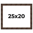 thumbnail image 1 of 25x20 Frame Brown Burl Real Wood Picture Frame Width 1.625 Inches | Interior Frame Depth 0.5 Inches, 1 of 8