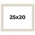 thumbnail image 1 of 25x20 Frame White Real Wood Picture Frame Width 1.75 inches | Interior Frame Depth 0.5 inches |, 1 of 8