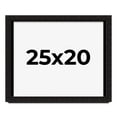 thumbnail image 1 of 25x20 Shadow Box Black Solid Wood Display Picture Frame | 1 Inch Rabbet Depth | | 1.375 Inch, 1 of 4