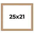 thumbnail image 1 of 25x21 Frame Charleston Honey Brown Solid Wood Picture Frame Width 1.75 Inches | Interior Depth 0.5, 1 of 8