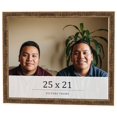 thumbnail image 1 of 25x21 Frame Gold Kingsley Distressed Solid Wood Picture Frame Width 0.75 Inches | Interior Frame, 1 of 8