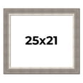 thumbnail image 1 of 25x21 Frame Grey Real Wood Picture Frame Width 2.75 Inches | Interior Frame Depth 0.5 Inches |, 1 of 8