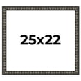 thumbnail image 1 of 25x22 Frame Black-Brown Medieval Solid Wood Picture Frame | 1.5 Inch Moulding Width | Gotham, 1 of 8
