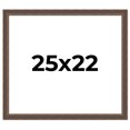 thumbnail image 1 of 25x22 Frame Golden Caramel Solid Wood Bronze Picture Frame | 1.25 Inch Moulding Width | 0.5 Inch, 1 of 8