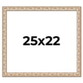 thumbnail image 1 of 25x22 Frame White Real Wood Picture Frame Width 1.5 inches | Interior Frame Depth 0.5 inches |, 1 of 8