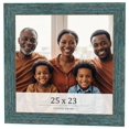 thumbnail image 1 of 25x23 Frame Blue Rustic Barnwood Solid Wood Picture Frame Width 1.25 Inches | Interior Depth 0.5, 1 of 8