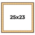 thumbnail image 1 of 25x23 Frame Gold Plein Aire Solid Wood Picture Frame Width 2 Inches | Interior Frame Depth 0.5, 1 of 8
