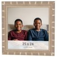 thumbnail image 1 of 25x24 Frame Silver Real Wood Picture Frame Width 1.5 inches | Interior Frame Depth 0.5 inches |, 1 of 8