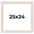 thumbnail image 1 of 25x24 Frame White Real Wood Picture Frame Width 1.75 inches | Interior Frame Depth 0.5 inches |, 1 of 8