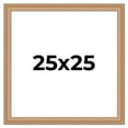 thumbnail image 1 of 25x25 Frame Charleston Honey Brown Solid Wood Picture Frame Width 1.75 Inches | Interior Depth 0.5, 1 of 8