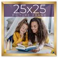 thumbnail image 1 of 25x25 Frame Gold Bronze Solid Wood Picture Frame Width 0.75 Inches | Interior Frame Depth 0.5, 1 of 8