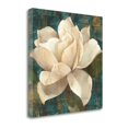thumbnail image 1 of 25x25 Gardenia Blossom Turquoise By Albena Hristova on Canvas Fabric Multi-Color, 1 of 2
