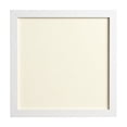 thumbnail image 1 of 25x25cm White Square Picture Frame, Display Frame for Special Shaped Diamond Painting, DIY Pearl Bead Art Canvas Wall Decor Frame for Home Bedroom Living Room, 1 of 6