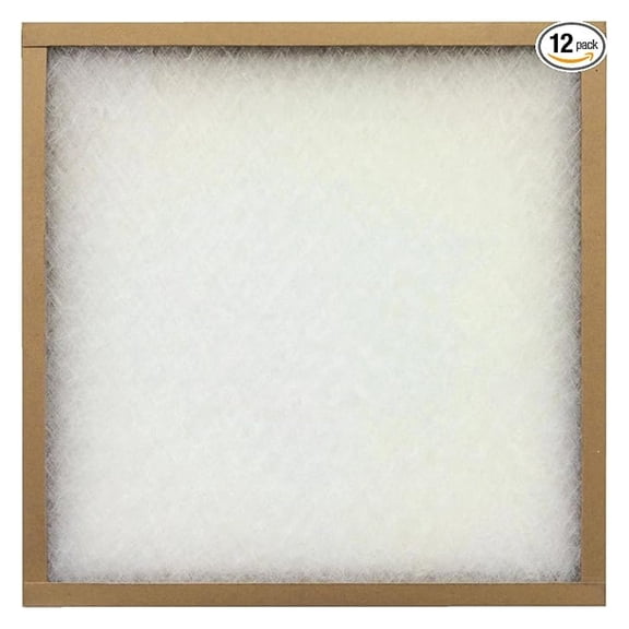 25x25x1, Percisionaire Ez Flow Ii Front Panel Merv 4, 10055.012525, Pack12