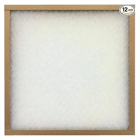 25x25x1, Percisionaire Ez Flow Ii Front Panel Merv 4, 10055.012525, Pack12