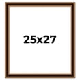 thumbnail image 1 of 25x27 Frame Gold Brown Plein Air Vintage Solid Wood Picture Frame | 1.75 Inches Moulding Width |, 1 of 8