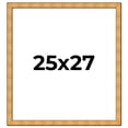 thumbnail image 1 of 25x27 Frame Gold Rustic Solid Wood Picture Frame | 1.25 Inch Wide Moulding | Rustique Gold, 1 of 8