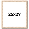 thumbnail image 1 of 25x27 Frame White Real Wood Picture Frame Width 1.5 inches | Interior Frame Depth 0.5 inches |, 1 of 8