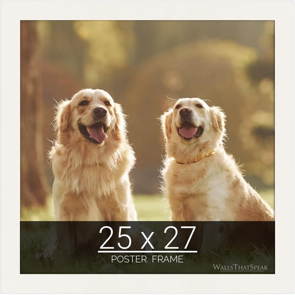 25x27 white Picture Frame for Puzzles Posters Photos or Artwork