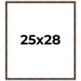 thumbnail image 1 of 25x28 Frame Brown Bamboo with Dark Coffee/Walnut Finish | Solid Wood Picture Frame Width 0.75, 1 of 8