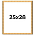 thumbnail image 1 of 25x28 Frame Gold Rustic Solid Wood Picture Frame | 1.25 Inch Wide Moulding | Rustique Gold, 1 of 8