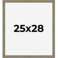 thumbnail image 1 of 25x28 Frame Gray Barnwood Rustic Solid Wood Picture Frame | 1.5 Inch Moulding Width | Includes UV, 1 of 8