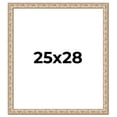 thumbnail image 1 of 25x28 Frame White Real Wood Picture Frame Width 1.5 inches | Interior Frame Depth 0.5 inches |, 1 of 8