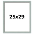 thumbnail image 1 of 25x29 Frame Blue Teal Distressed Solid Wood Picture Frame | 1.625 Inch Moulding Width | Sonoma Blue, 1 of 8